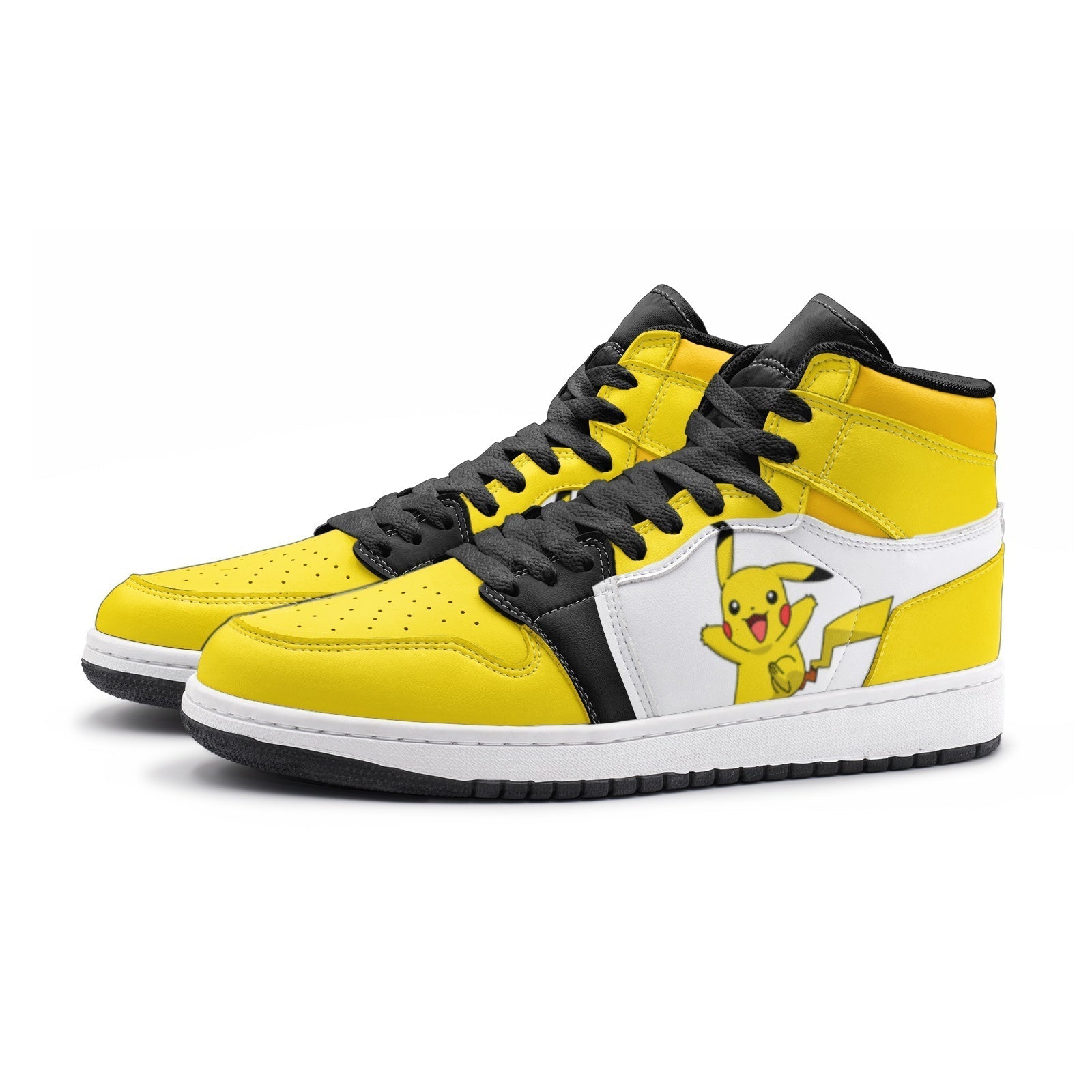 Pikachu V1 Pokemon Mid 1 Basketball Shoes