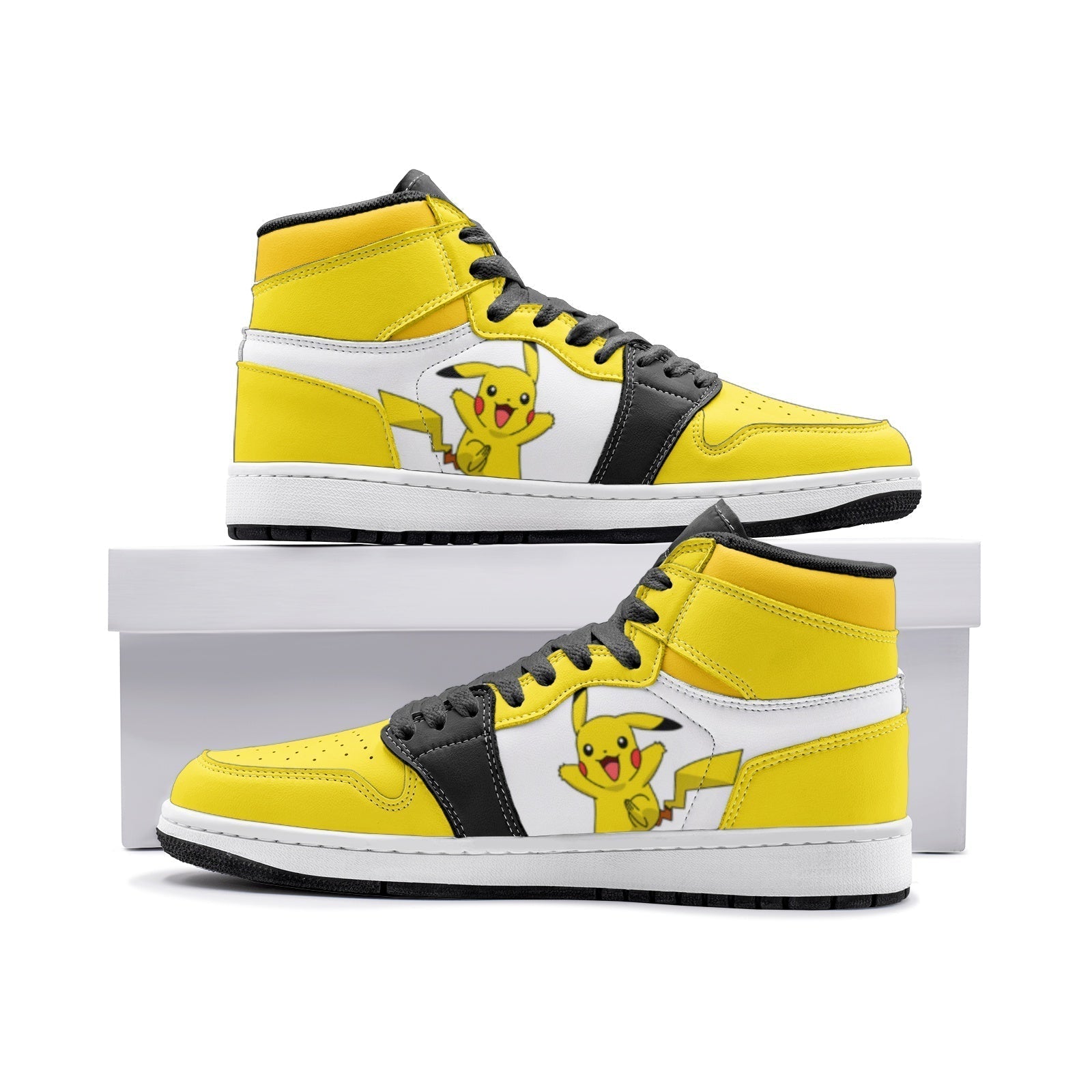 Pikachu V1 Pokemon Mid 1" Basketball Shoes