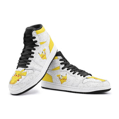 Pikachu V2 Pokemon Mid 1 Basketball Shoes