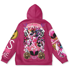 Pink Ranger Mighty Morphin Power Rangers Streetwear Hoodie
