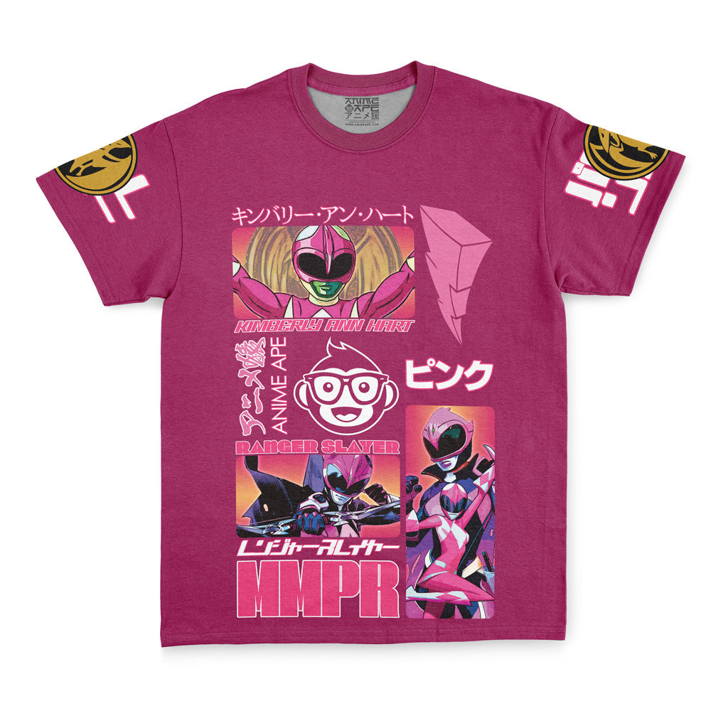 Pink Ranger Mighty Morphin Power Rangers Streetwear T-Shirt