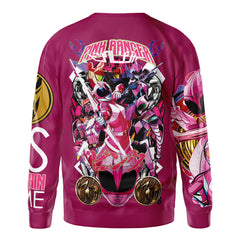 Pink Ranger Mighty Morphin Power Rangers Streetwear Sweatshirt