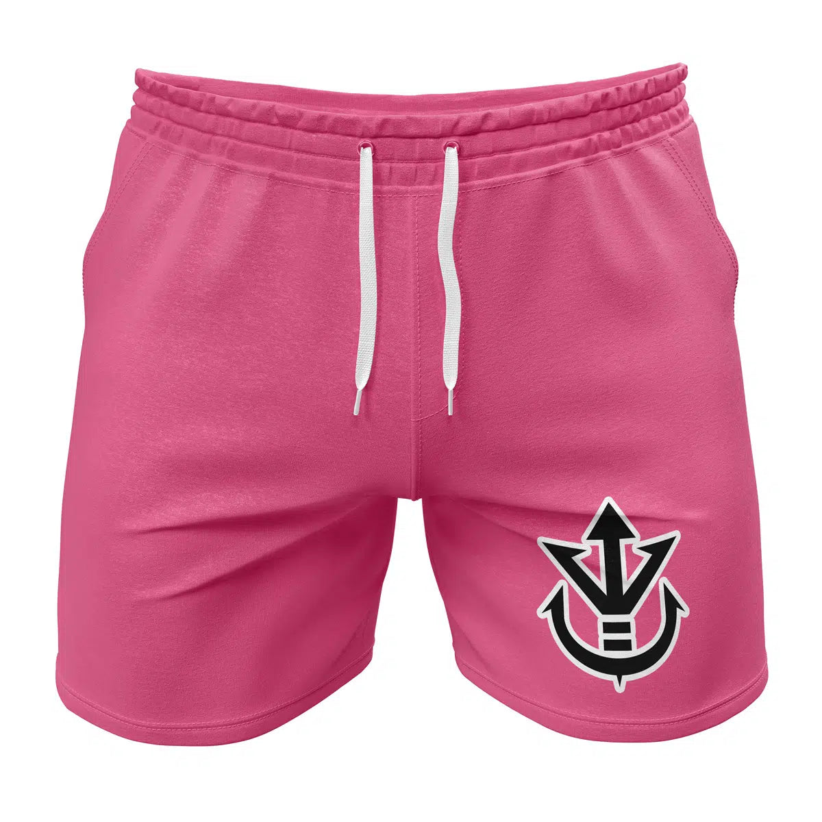 Pink Badman Vegeta Dragon Ball Gym Shorts