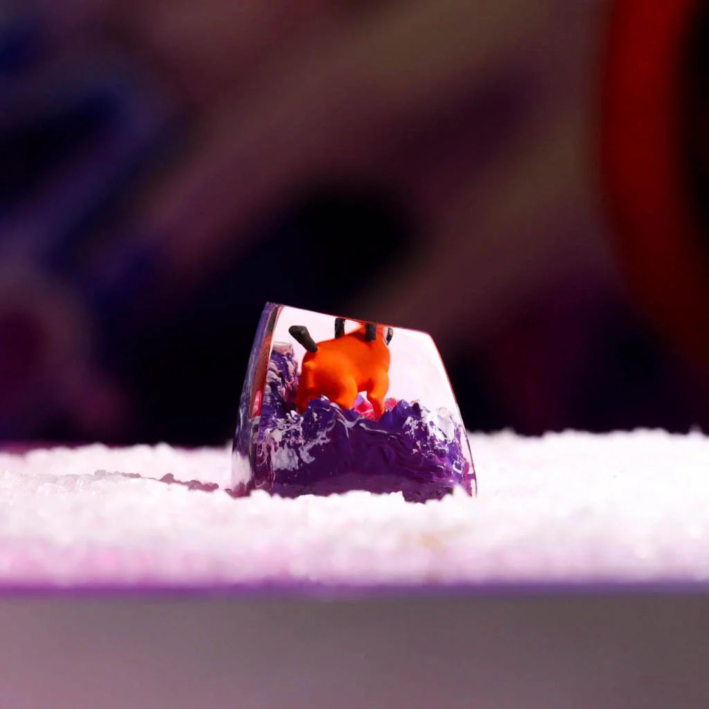 Pochita Chainsaw Man artisan keycap - Hirosart