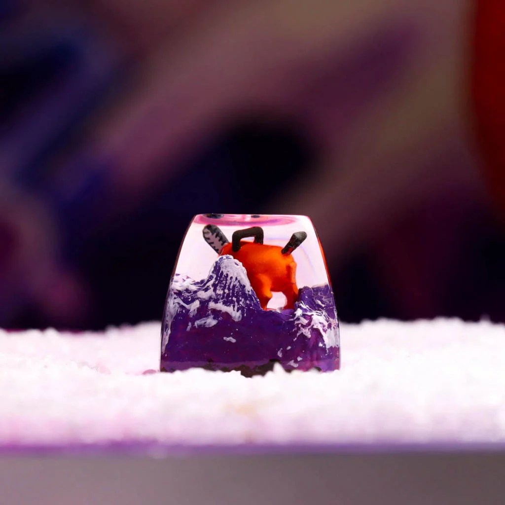 Pochita Chainsaw Man artisan keycap - Hirosart