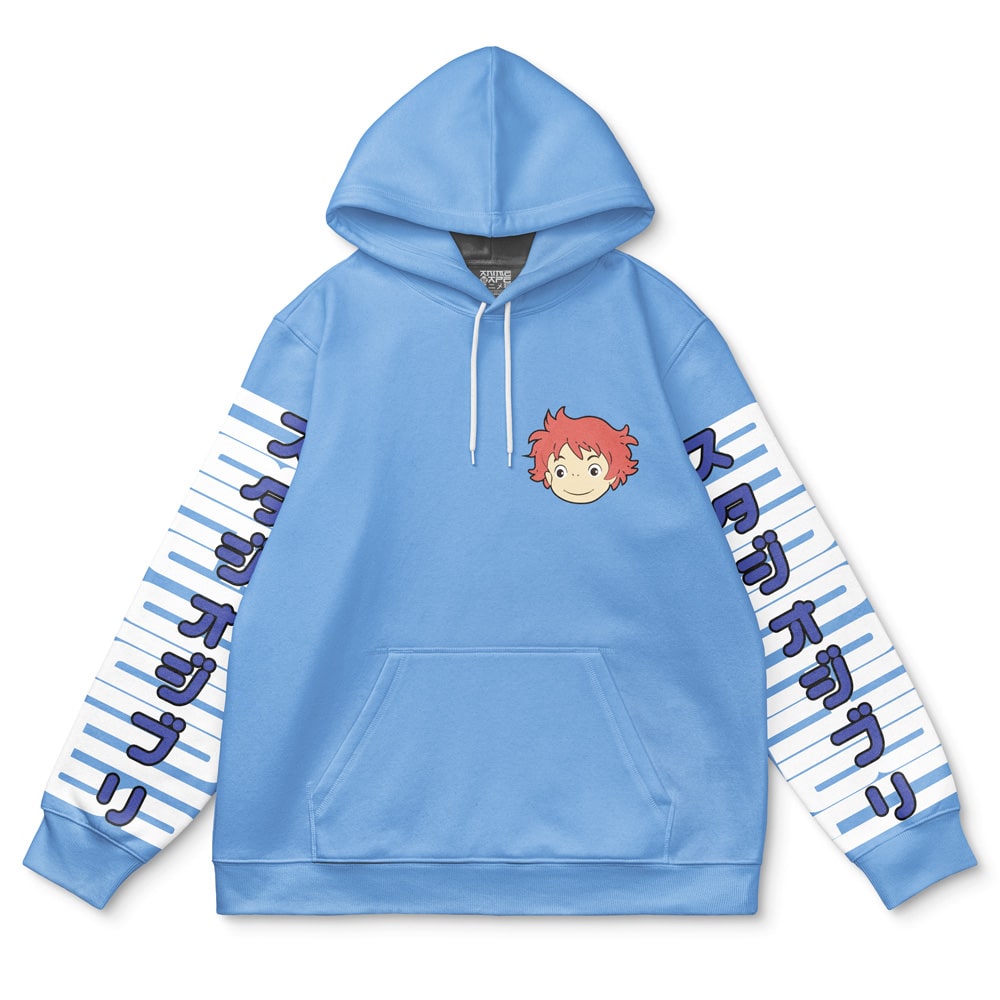 Ponyo Studio Ghibli Streetwear Hoodie