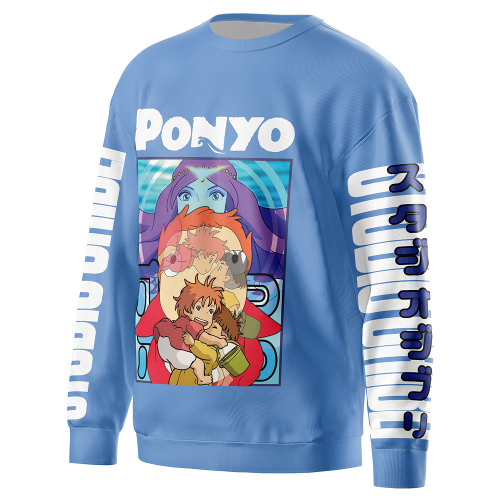 Ponyo Studio Ghibli Streetwear Sweatshirt