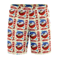 Porco Rosso Studio Ghibli Board" Shorts Swim Trunks