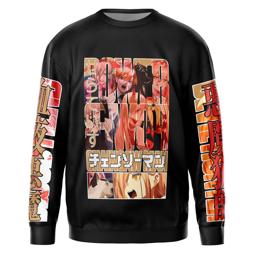 Power Chainsaw Man" Streetwear Sweatshirt