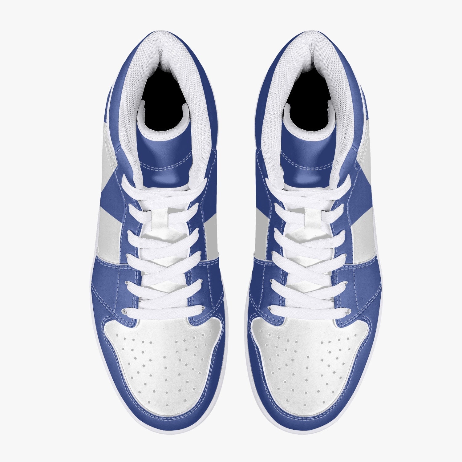 Power Rangers Blue Mid 1 Basketball Shoes