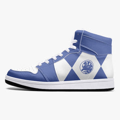 Power Rangers Blue Mid 1 Basketball Shoes