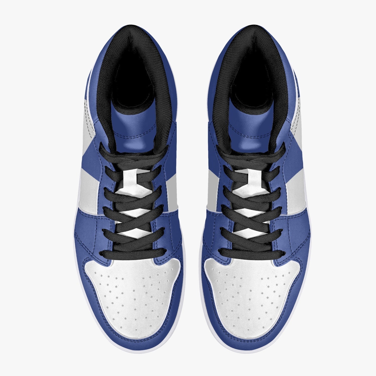 Power Rangers Blue Mid 1 Basketball Shoes