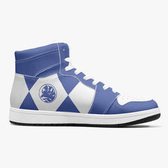 Power Rangers Blue Mid 1 Basketball Shoes