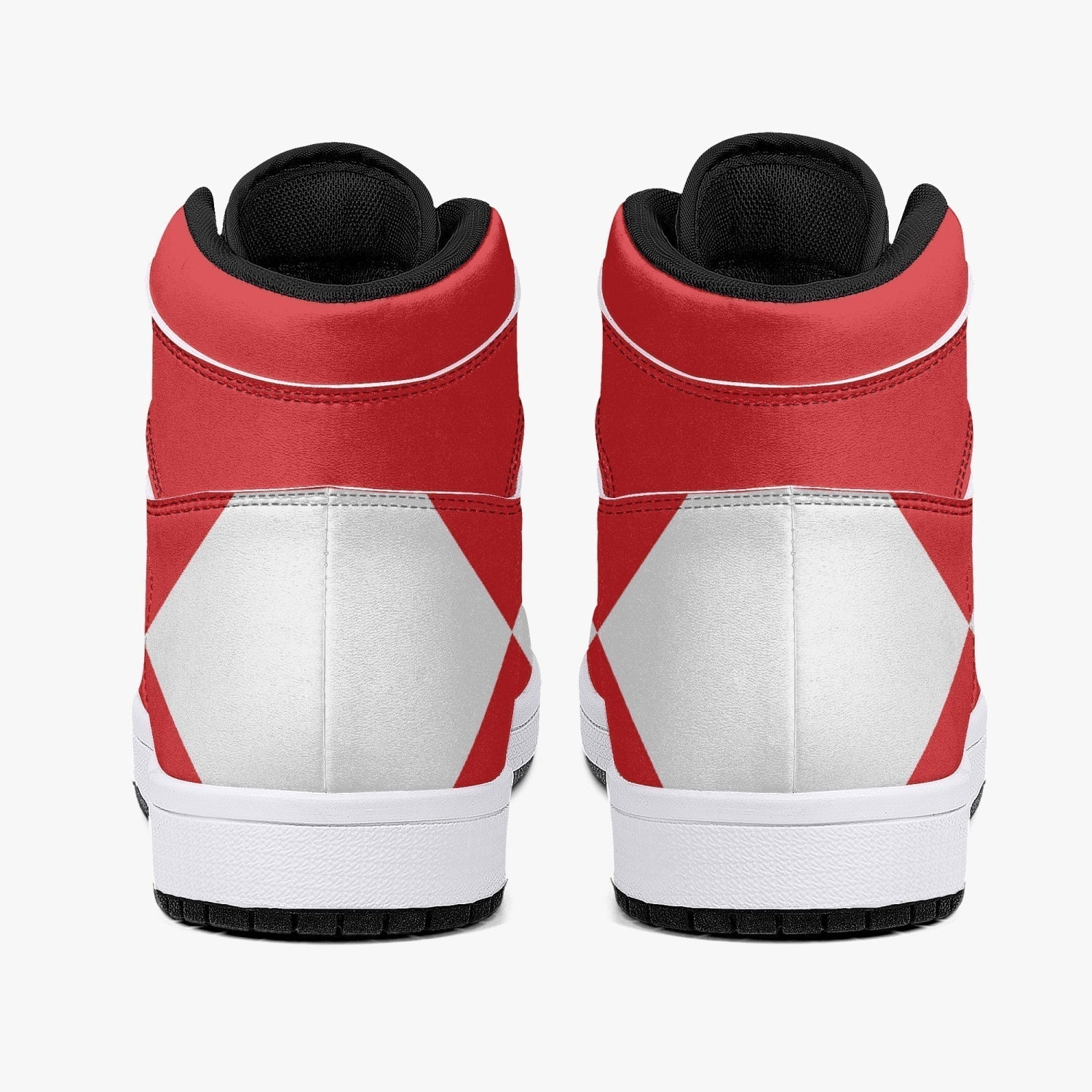 Power Rangers Red Mid 1 Basketball Shoes