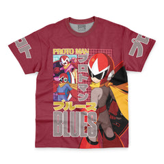 Proto Man Mega Man Streetwear T-Shirt
