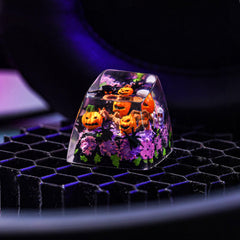 Pumpkin Halloween keycaps - Hirosart