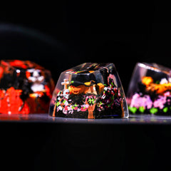 Pumpkin Halloween keycaps - Hirosart