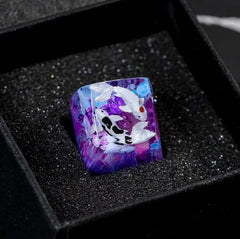 Purple Koi Artisan Keycap - Hirosart