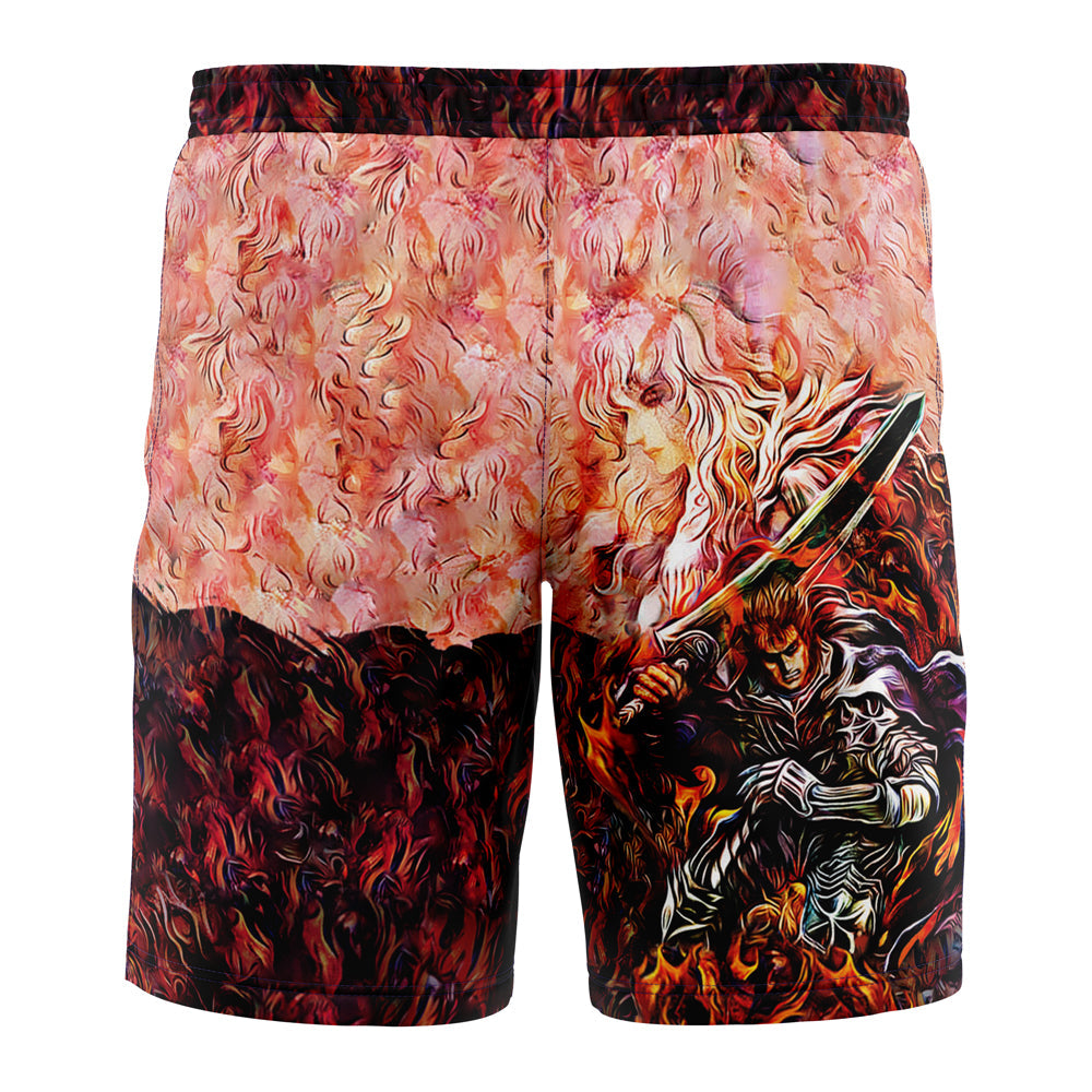 Quest of Guts Berserk Board Shorts Swim Trunks