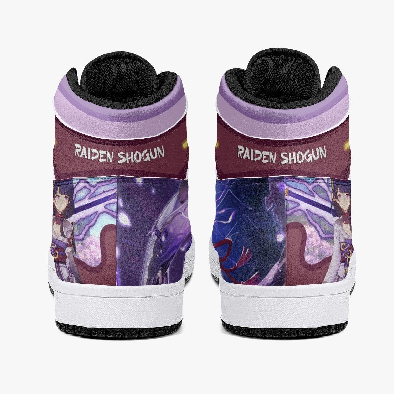 Raiden Shogun Genshin Impact Mid 1 Basketball Shoes