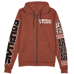 Edogawa Ranpo Bungou Stray Dogs Streetwear Zip Hoodie Jacket