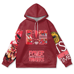 Red Ranger Mighty Morphin Power Rangers Streetwear Hoodie