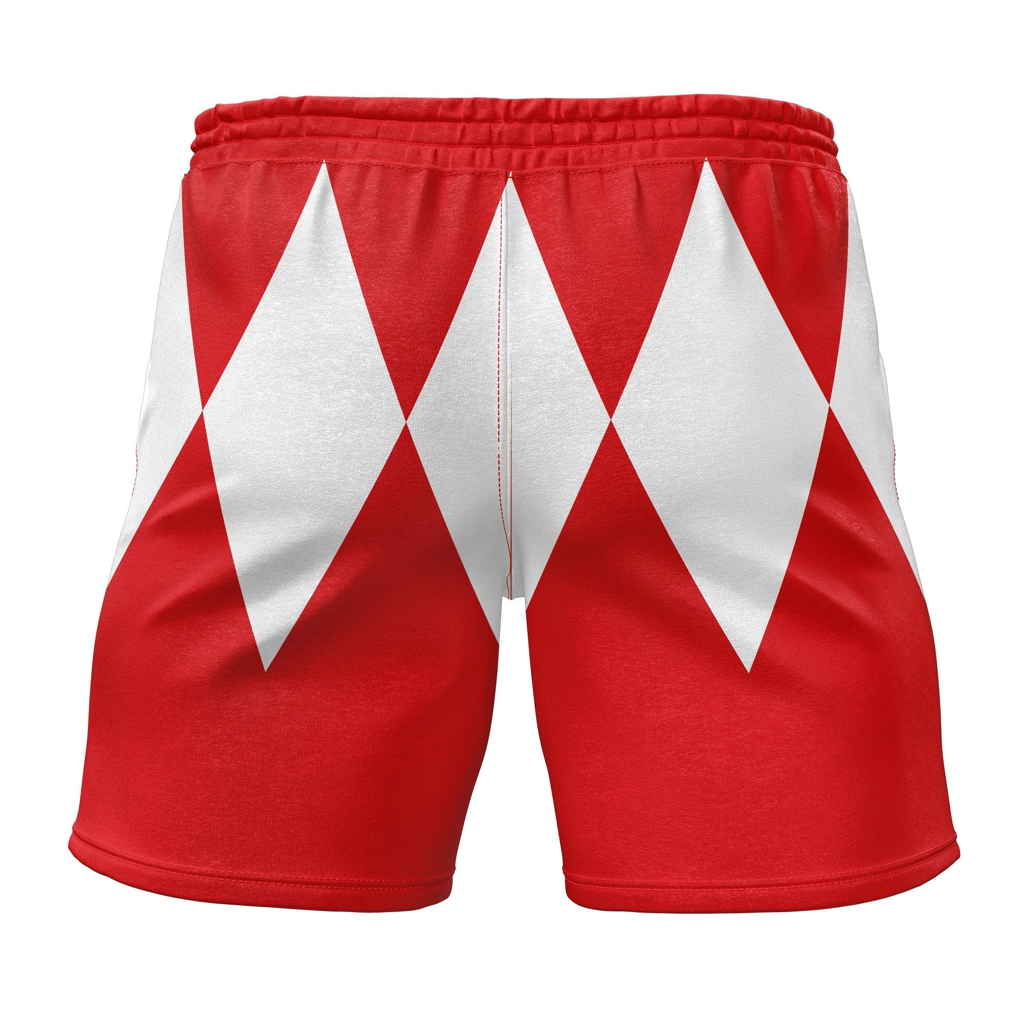 Red Ranger Mighty Morphin Power Rangers Gym Shorts