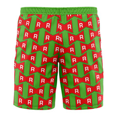 Red Ribbon Army Dragon Ball Board Shorts Swim Trunks