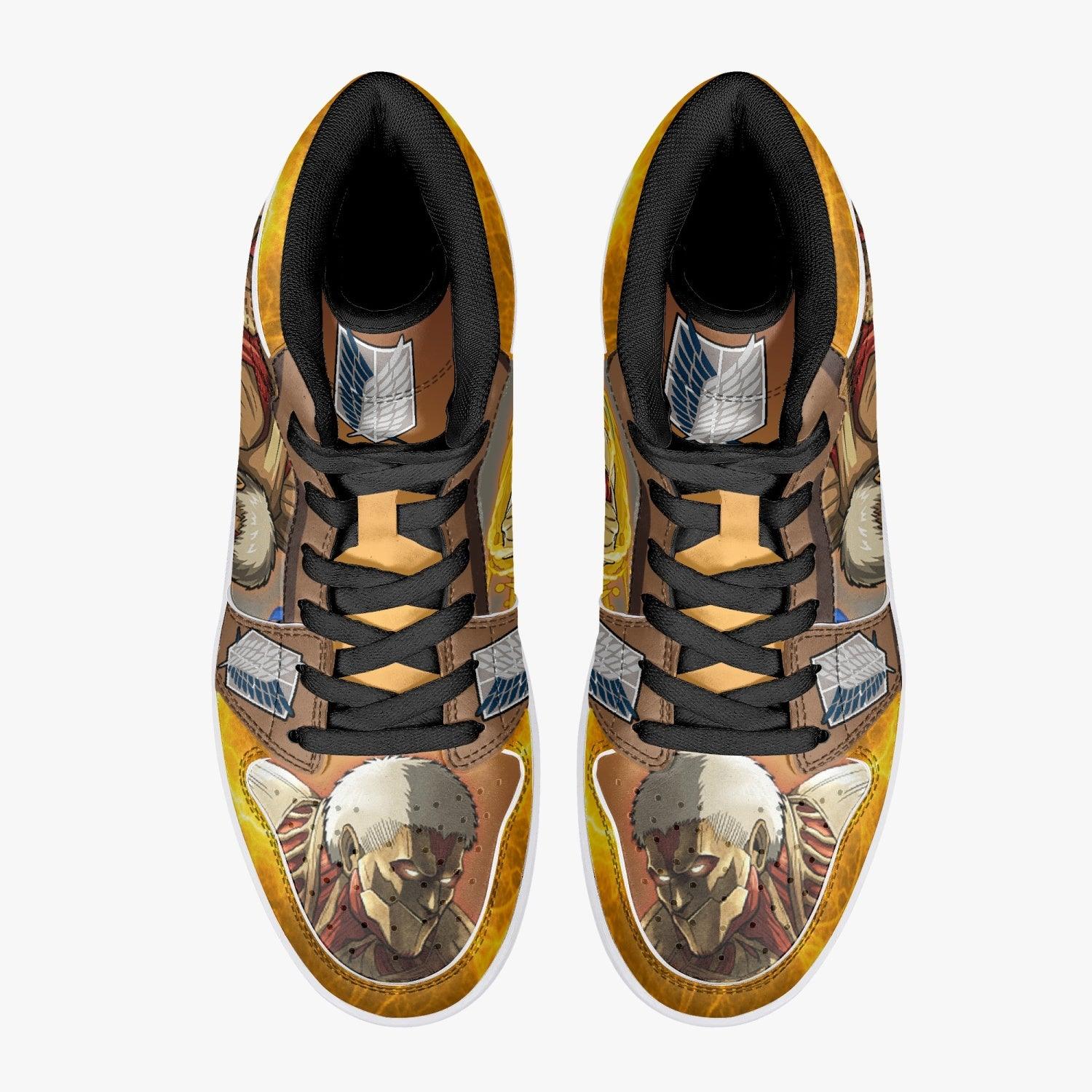 Reiner Braun Armored Titan Attack on Titan Mid 1 Basketball Shoes