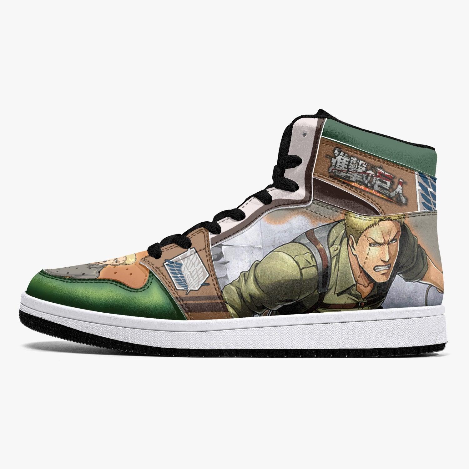 Reiner Braun Revelation Shingeki no Kyojin Mid 1 Basketball Shoes