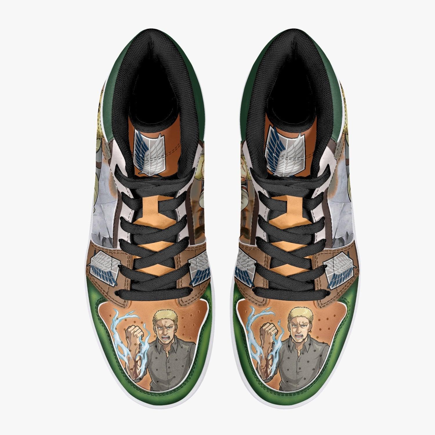 Reiner Braun Revelation Shingeki no Kyojin Mid 1 Basketball Shoes