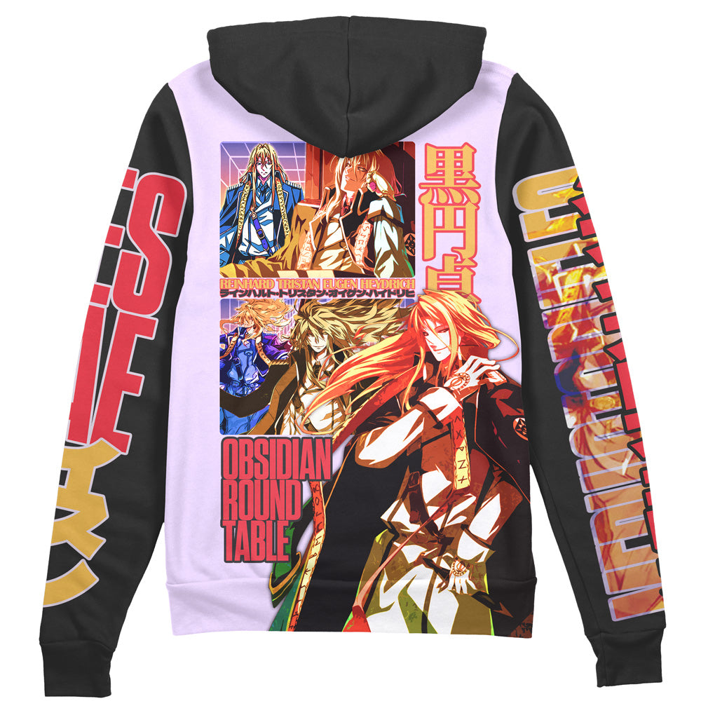 Reinhard Heydrich Dies Irae Streetwear Zip Hoodie Jacket