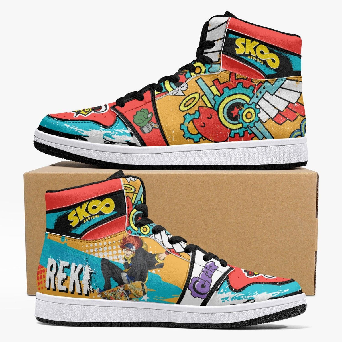 Reki Kyan SK8 the Infinity Mid 1 Basketball Shoes for Kids