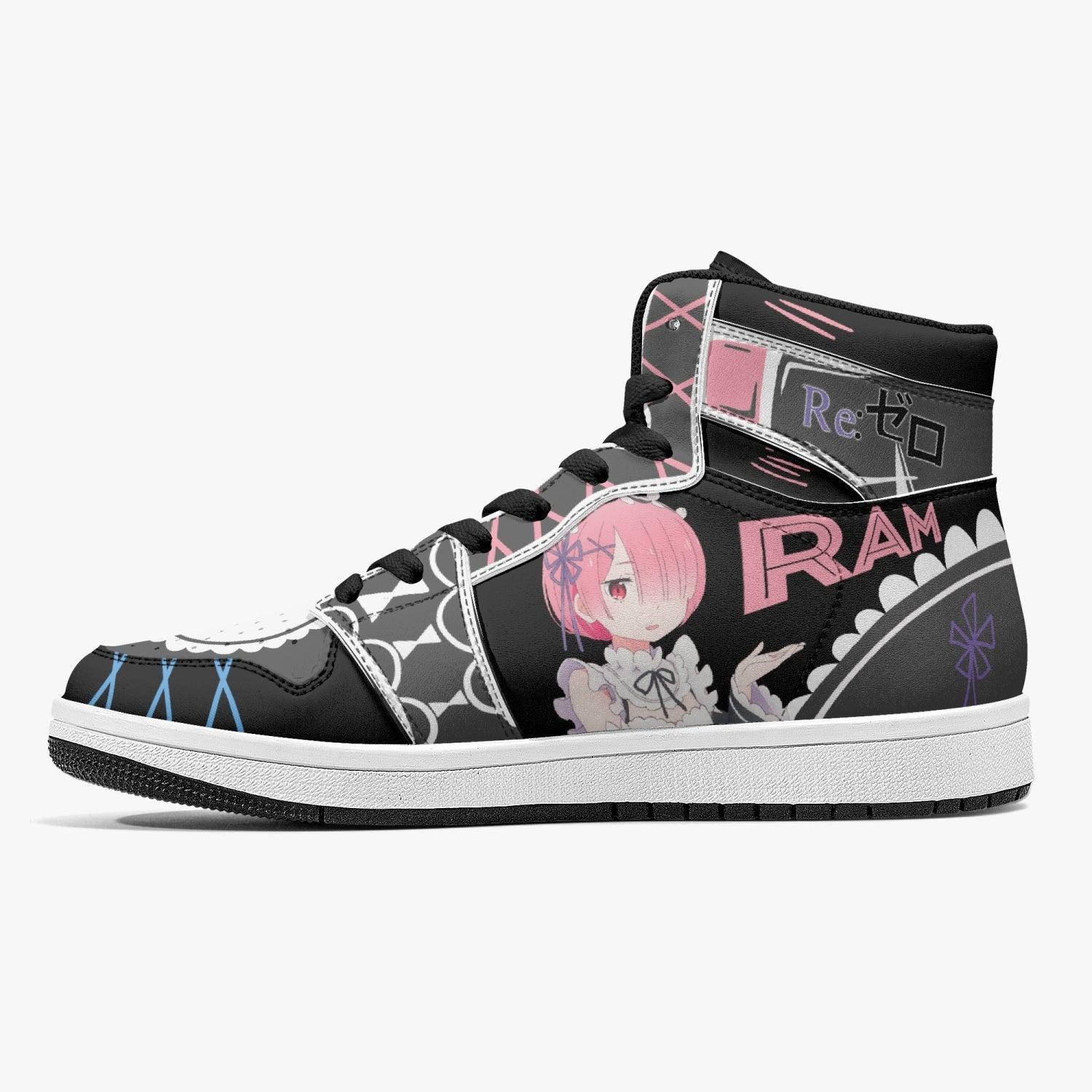 Rem and Ram ReZero Mid 1 Basketball Shoes for Kids