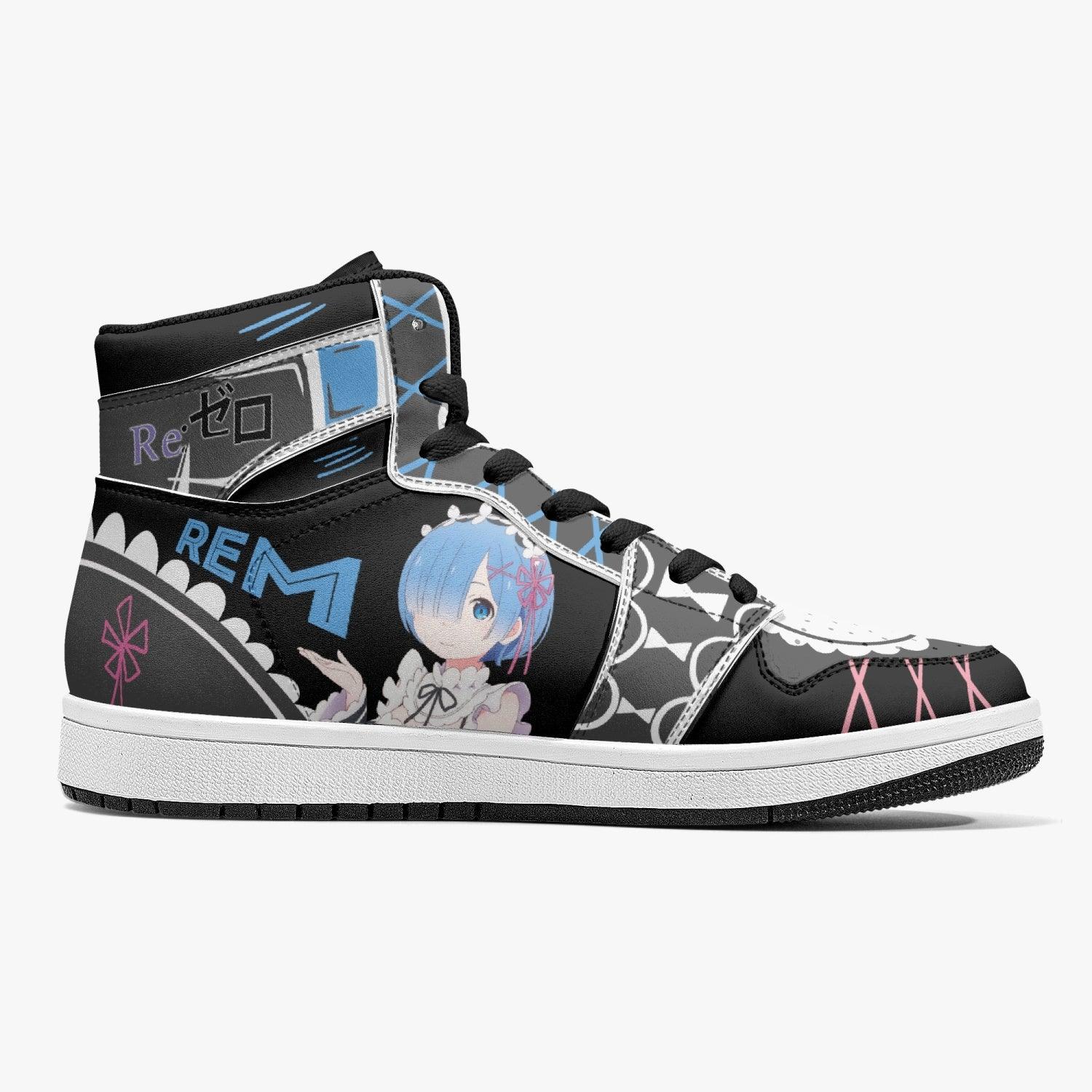 Rem and Ram ReZero Mid 1 Basketball Shoes for Kids