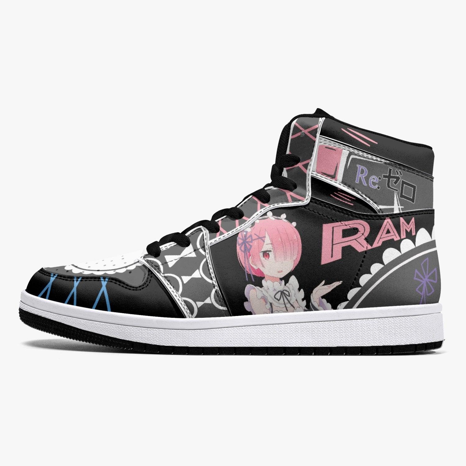 Rem and Ram ReZero Mid 1 Basketball Shoes for Kids