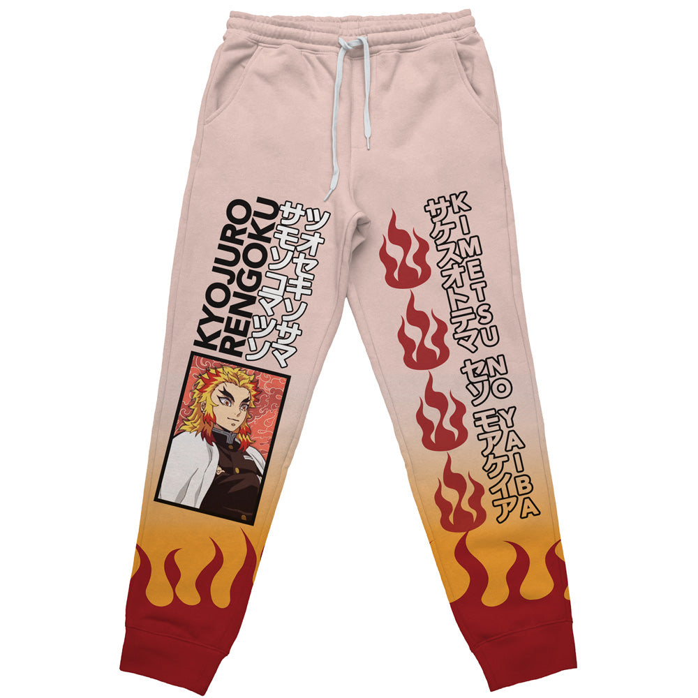 Kyojuro Rengoku Haori Demon Slayer Streetwear Sweatpants