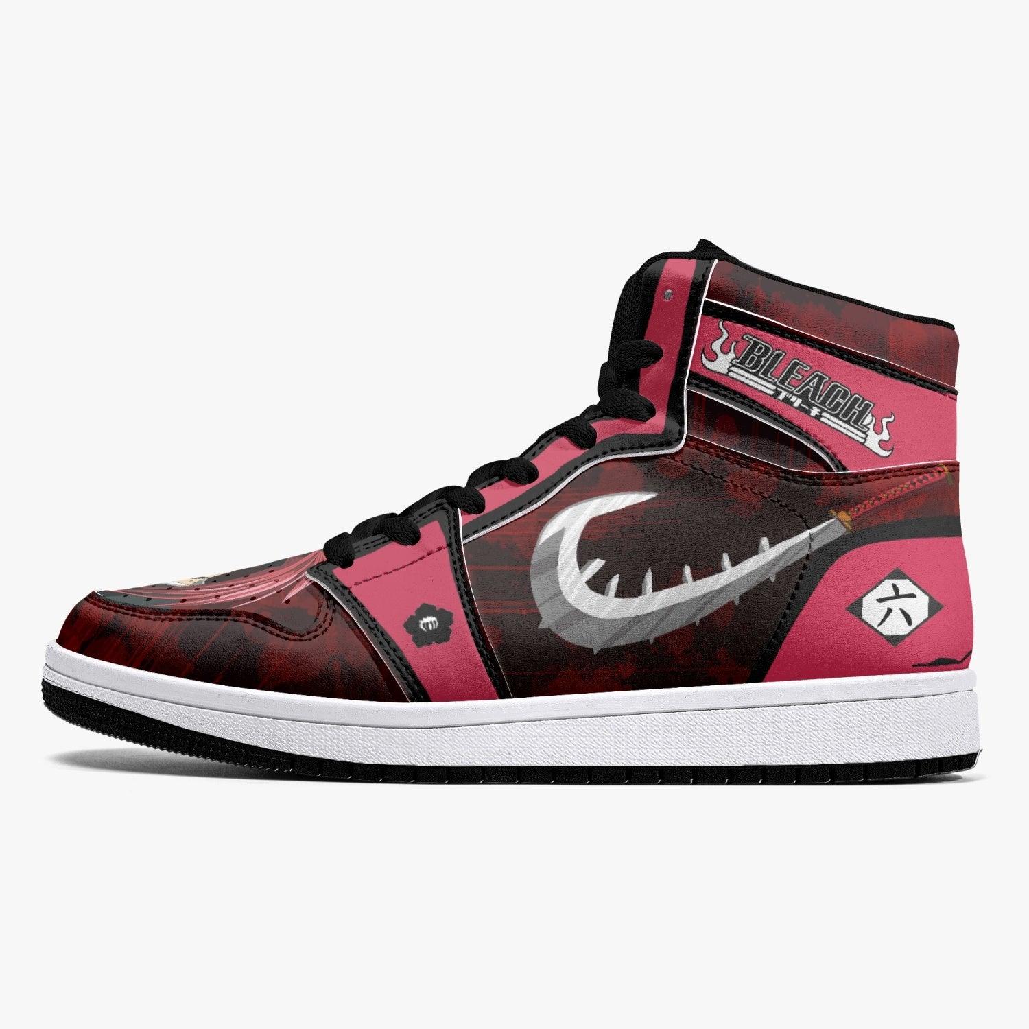 Renji Abarai Bleach Mid 1 Basketball Shoes