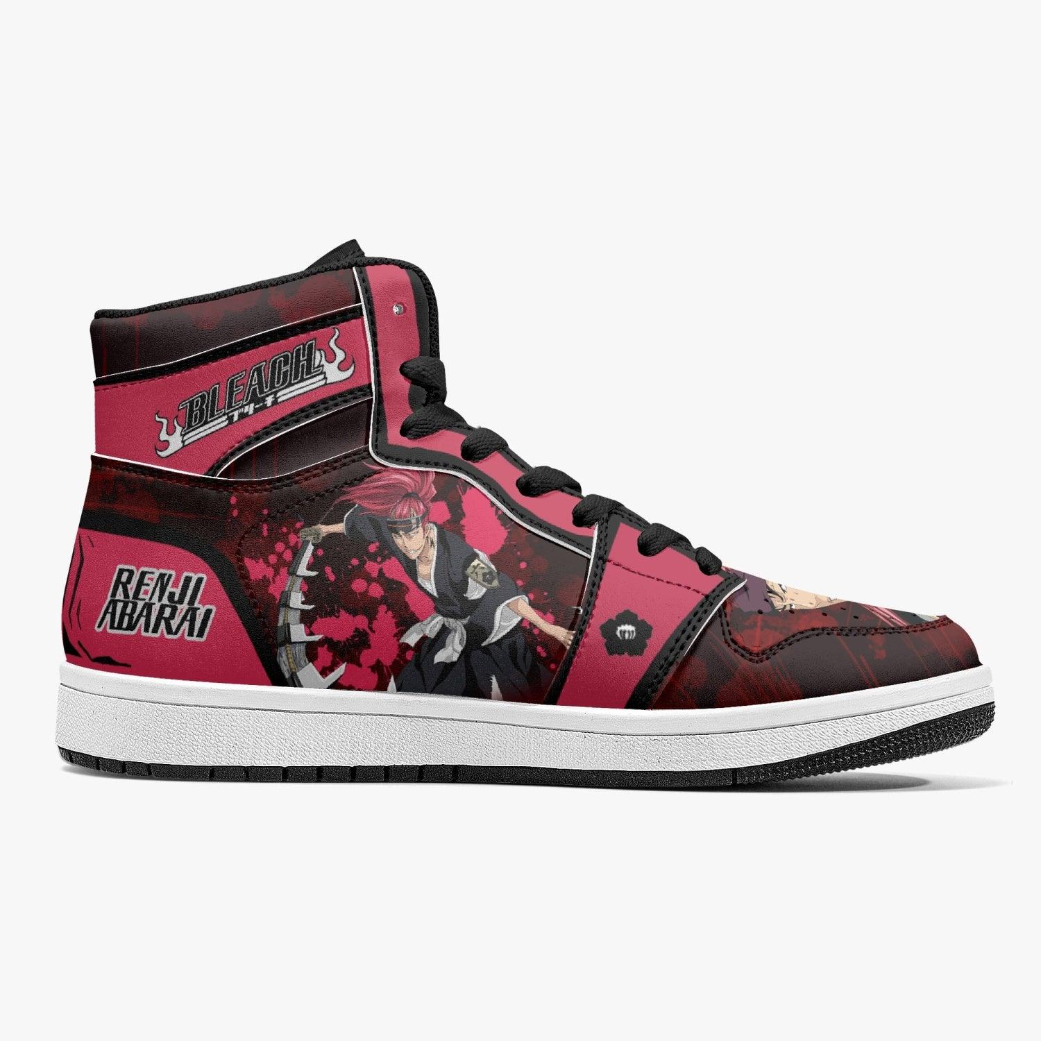 Renji Abarai Bleach Mid 1 Basketball Shoes