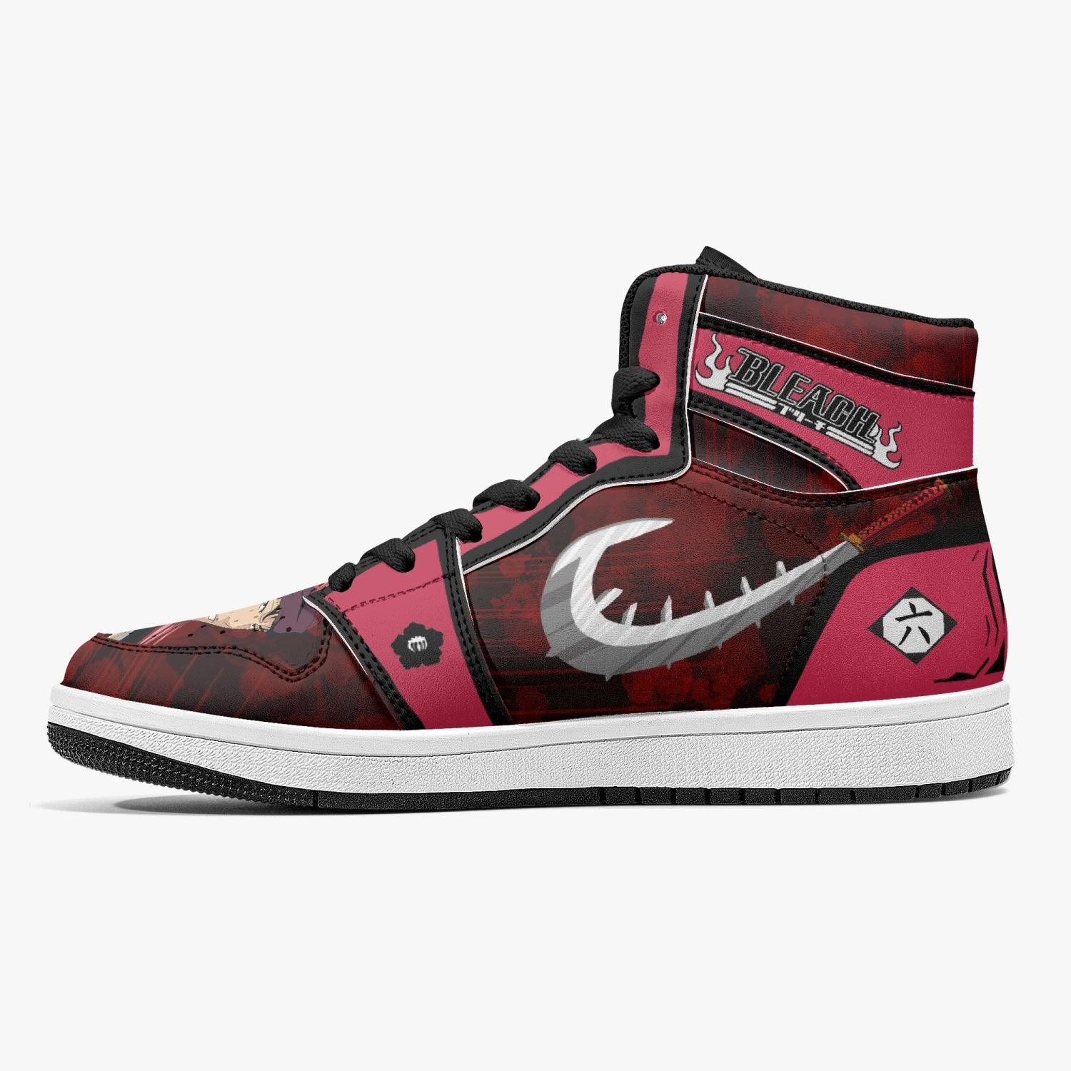 Renji Abarai Bleach Mid 1 Basketball Shoes