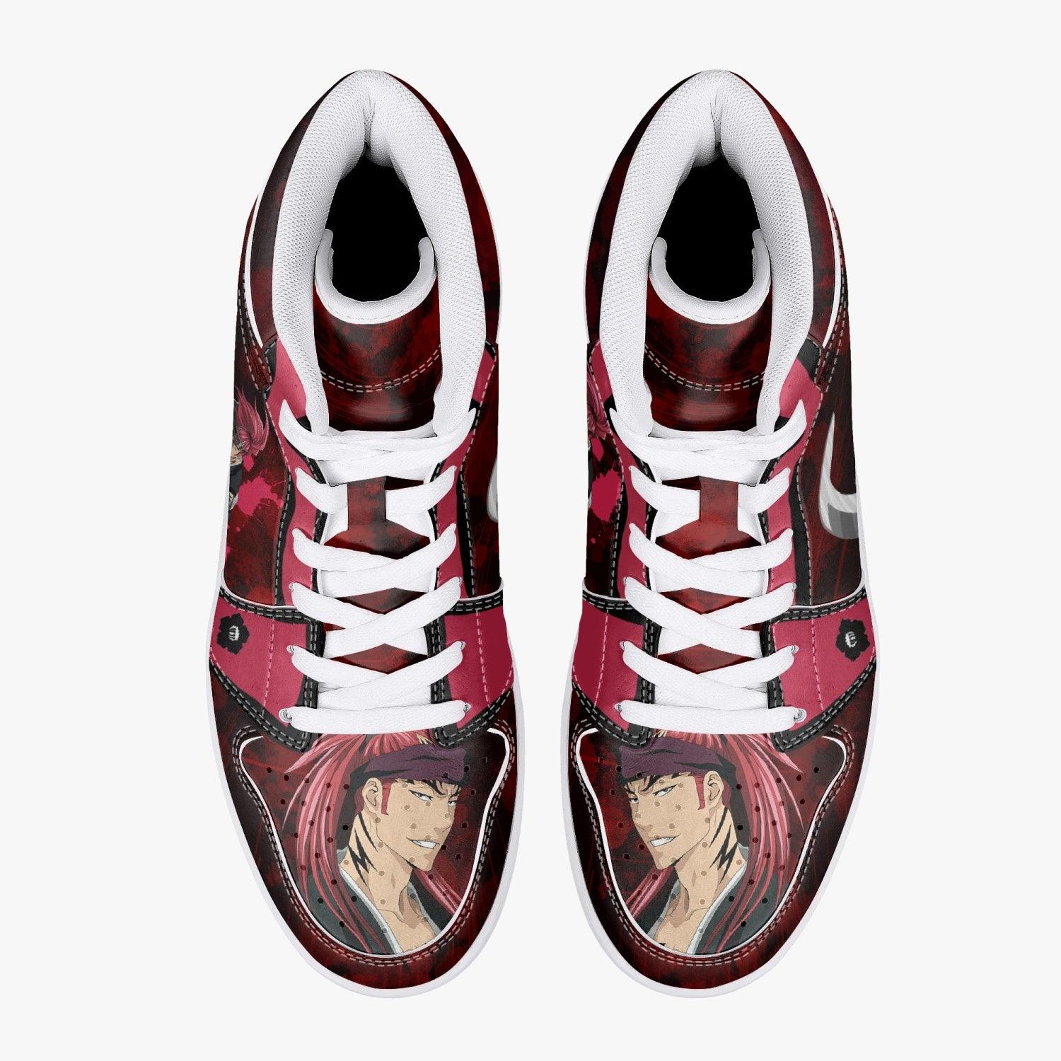 Renji Abarai Bleach Mid 1 Basketball Shoes