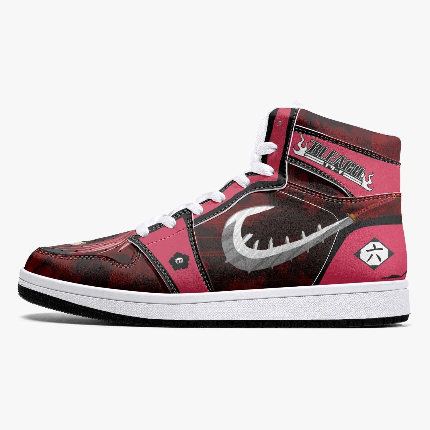 Renji Abarai Bleach Mid 1 Basketball Shoes