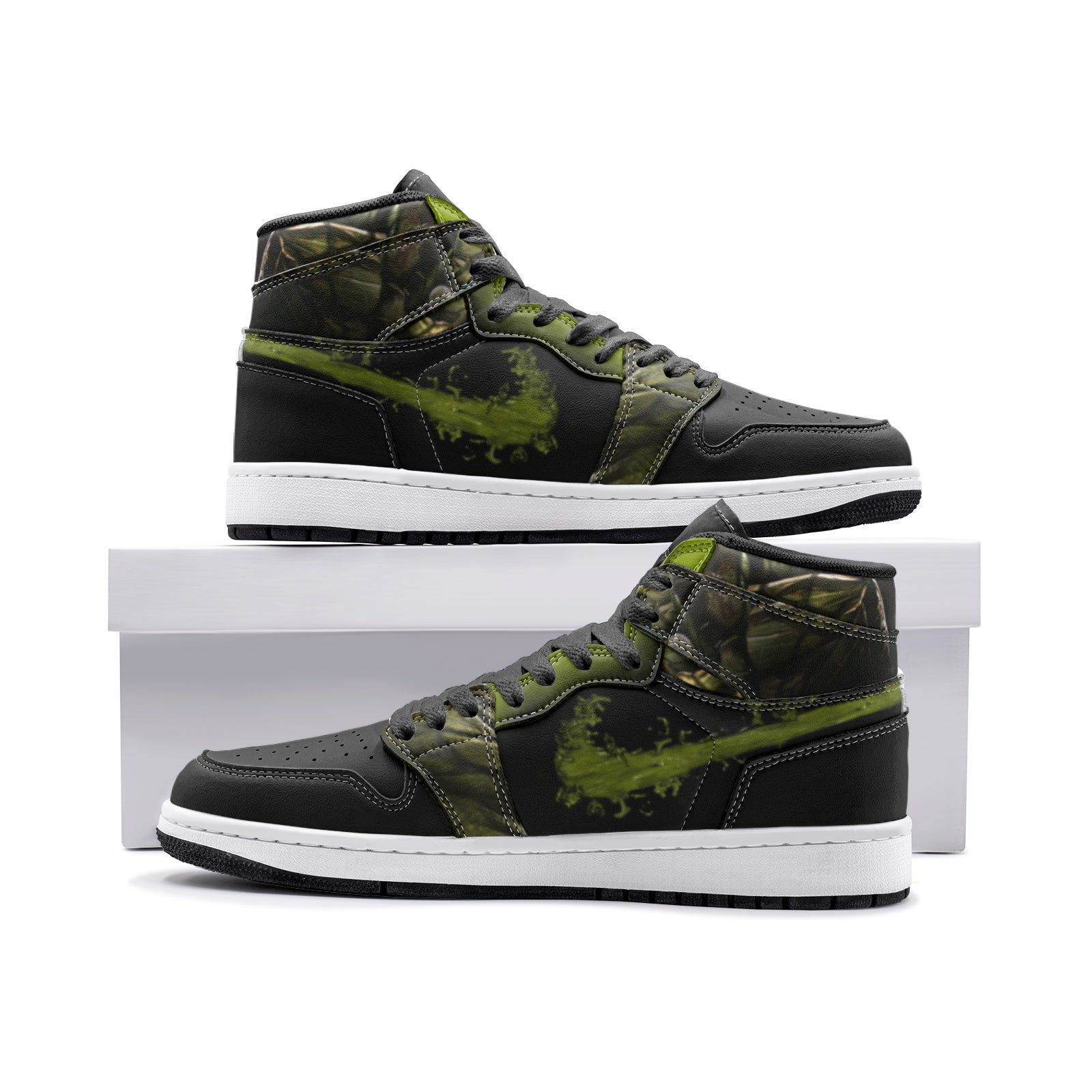 Reptile Mortal Kombat Mid 1" Basketball Shoes