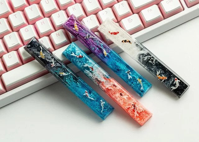 Custom Koi Resin Keycap - Hirosart