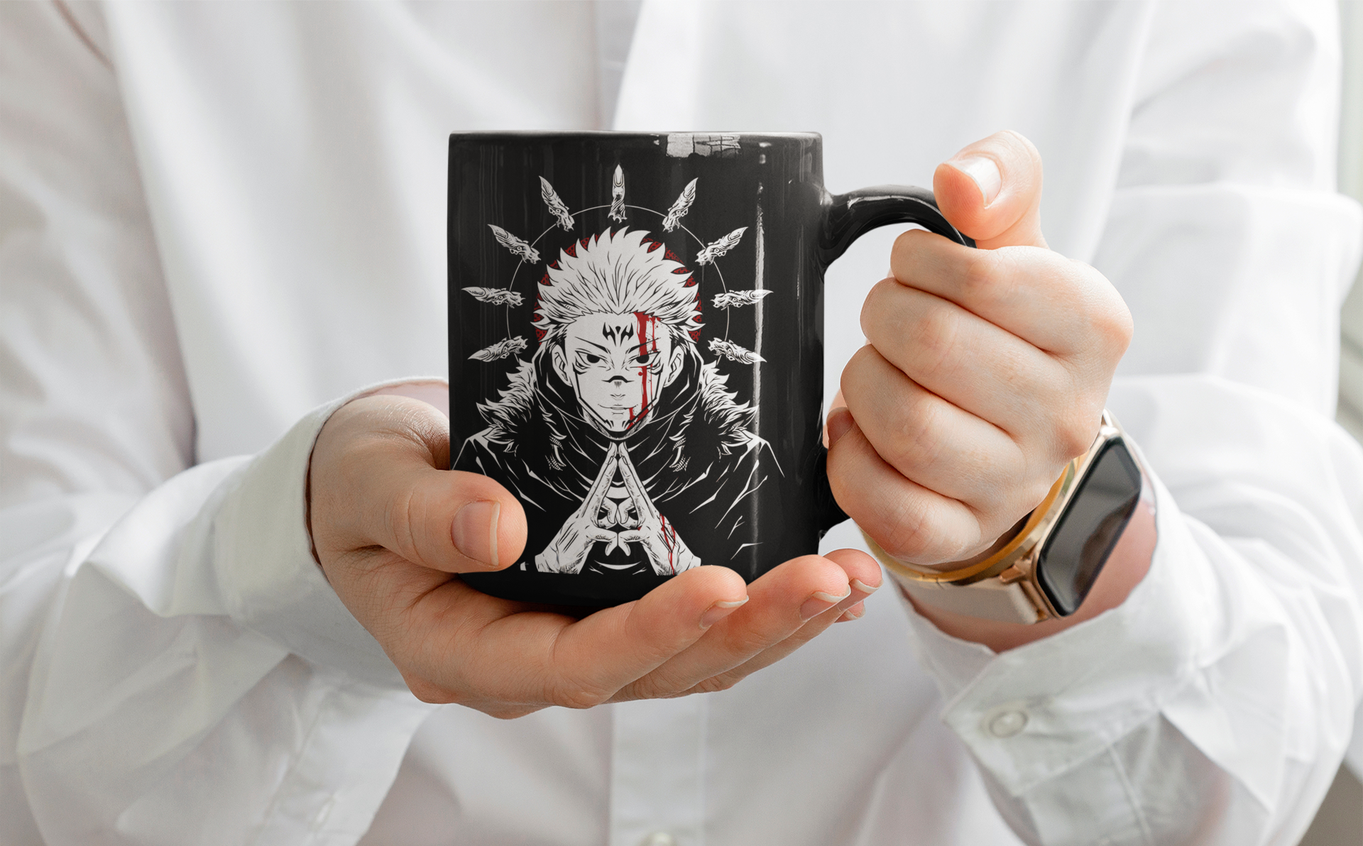 Nysekai "Sukuna X King Of Curses - Jujutsu Kaisen" Mug