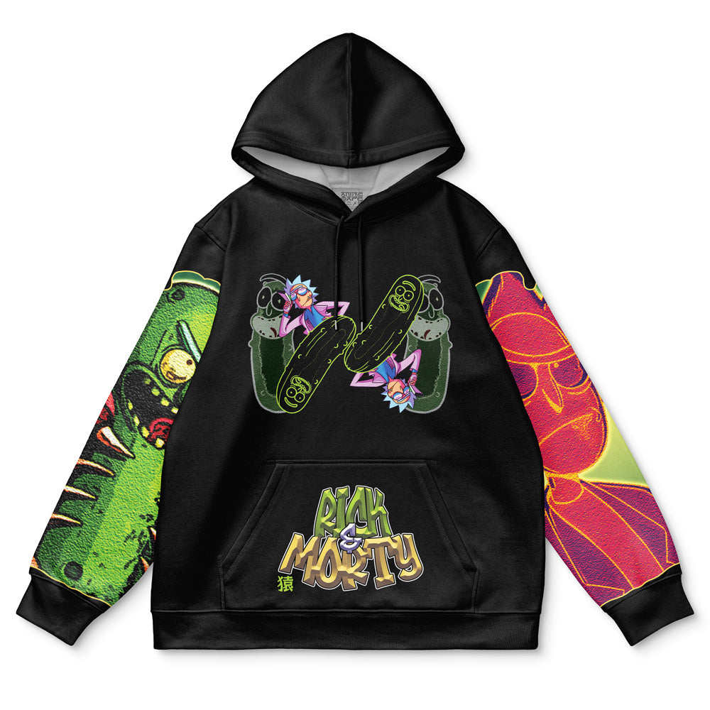 Pickle Rick Rick and Morty Streetwear Hoodie