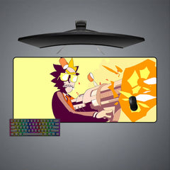R&M Rick Shooting Design M-XXL Size Gaming Mouse Pad, Computer Desk Mat