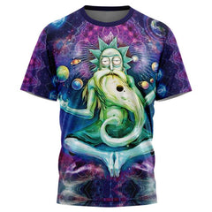 Rick and Morty Trippy Cosmic Rick T-Shirt