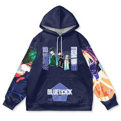 Itoshin Rin V2 Blue Lock Streetwear Hoodie