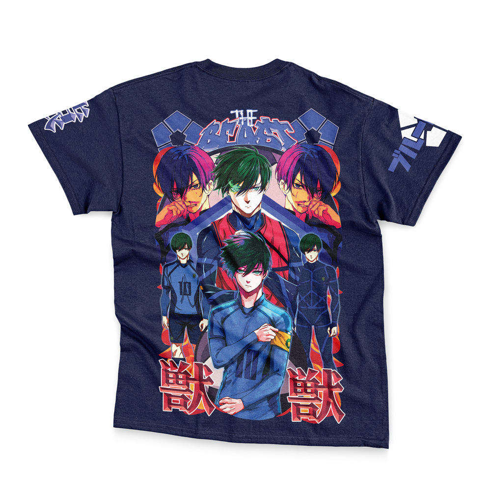 Itoshin Rin V2 Blue Lock Streetwear T-Shirt